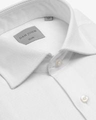 Áo Sơ Mi Tay Dài 100% Cotton - Slim Fit