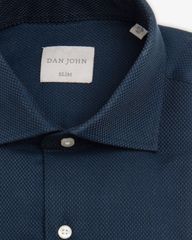 Áo Sơ Mi Tay Dài 100% Cotton - Slim Fit