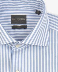Áo Sơ Mi Tay Dài 100% Cotton - Slim Fit