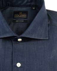 Áo Sơ Mi Tay Dài 100% Cotton - Slim Fit