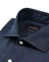 Áo Sơ Mi Tay Dài 100% Cotton - Slim Fit