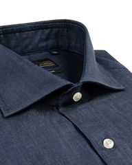 Áo Sơ Mi Tay Dài 100% Cotton - Slim Fit
