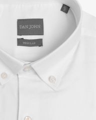 Áo Sơ Mi Tay Dài 100% Cotton - Regular Fit
