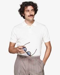 Áo Polo Dệt Kim 100% Cotton - Slim Fit