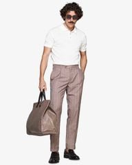 Áo Polo Dệt Kim 100% Cotton - Slim Fit