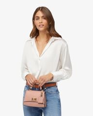 Túi Xách Tay Nữ GEOX D Ciclaminia Cow Leather