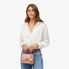 Túi Xách Tay Nữ GEOX D Ciclaminia Cow Leather