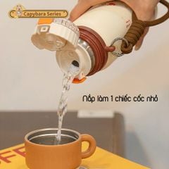 Bình Nước Giữ Nhiệt Diller Capybara 500ml
