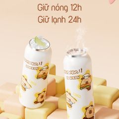 Bình Nước Giữ Nhiệt Diller Capybara 600ml