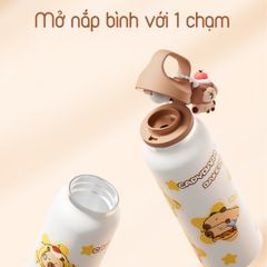 Bình Nước Giữ Nhiệt Diller Capybara 600ml