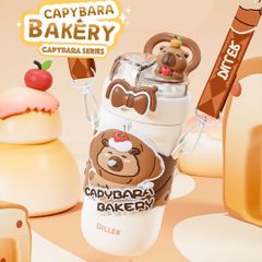 Bình Nước Giữ Nhiệt Diller Capybara 490ml