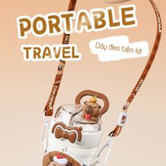 Bình Nước Giữ Nhiệt Diller Capybara 490ml