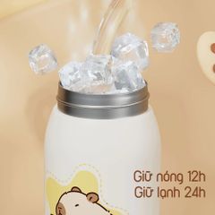 Bình Nước Giữ Nhiệt Diller Capybara 600ml