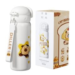 Bình Nước Giữ Nhiệt Diller Capybara 600ml