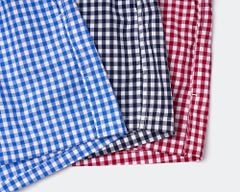Quần Nữ TheBlueTshirt The Boxer - Ocean Blue Gingham