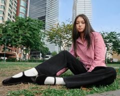 Áo Sơ Mi Nữ TheBlueTshirt The A Classic Shirt - Red Gingham