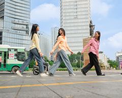 Áo Sơ Mi Nữ TheBlueTshirt The A Classic Shirt - Yellow Gingham