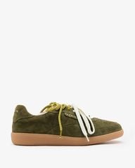Giày Sneakers Nữ Pazzion Maeve Double Laced Suede Sneakers