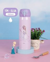 Bình Nước Giữ Nhiệt Elsa