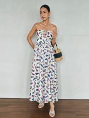 Đầm Kate Kem Họa Tiết