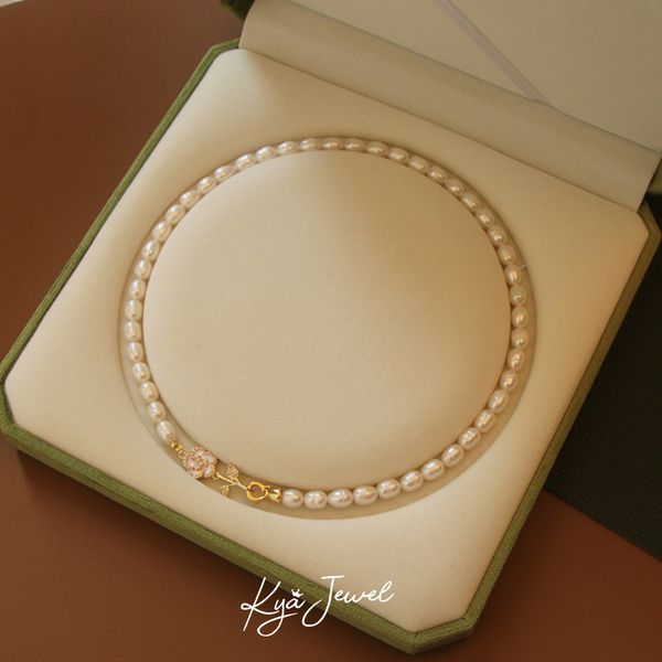 Dây chuyền Nữ KYA JEWEL Pearl Blossom