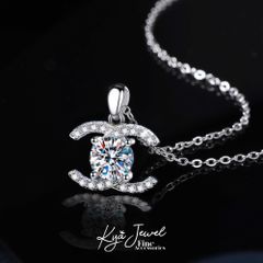 Dây chuyền nữ KYA JEWEL kim cương Moissanite Prestige