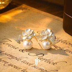 Hoa Tai Nữ Kya Jewel Tiny Camellia