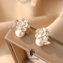 Hoa Tai Nữ Kya Jewel Tiny Camellia