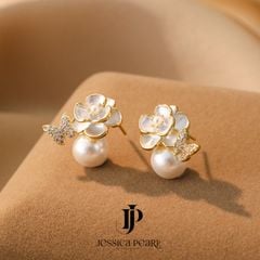 Hoa Tai Nữ Kya Jewel Tiny Camellia