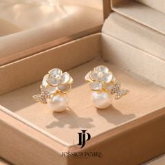 Hoa Tai Nữ Kya Jewel Tiny Camellia