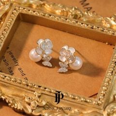 Hoa Tai Nữ Kya Jewel Tiny Camellia