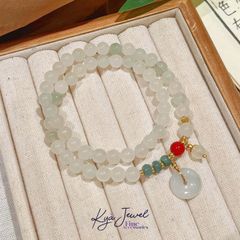 Vòng Tay Nữ Kya Jewel White Drop