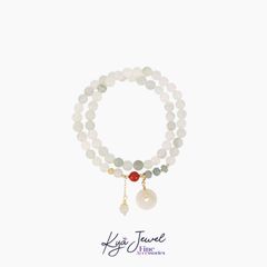 Vòng Tay Nữ Kya Jewel White Drop