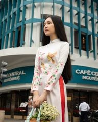 Quần Áo Dài Nữ F2 Lụa Đỏ Tươi