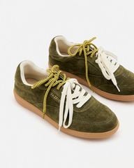 Giày Sneakers Nữ Pazzion Maeve Double Laced Suede Sneakers