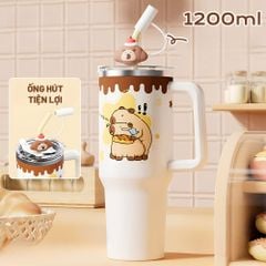 Bình Nước Giữ Nhiệt Diller Capybara 1200ml