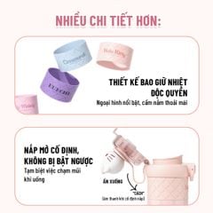 Bình Nước Giữ Nhiệt Sanrio Kuromi 510ml - SW-3267