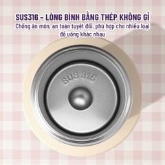 Bình Nước Giữ Nhiệt Sanrio Melody 510ml - SW-3267