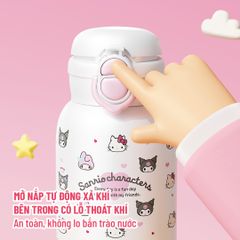 Bình Nước Giữ Nhiệt Sanrio Kuromi 500ml - SW-3324