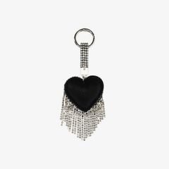 Móc chìa khóa trái tym lấp lánh tua rua Primadonna Collection