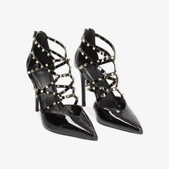 Giày Cao Gót Nữ Primadonna Collection Open Shank Woven Décolleté 10.5 cm