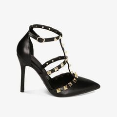 Giày Cao Gót Nữ Primadonna Collection Cherry Open Shank Décolleté With Studs 10.5 cm