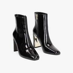 Giày Boots Primadonna Collection Black Naplak Ankle Boot 9 Cm