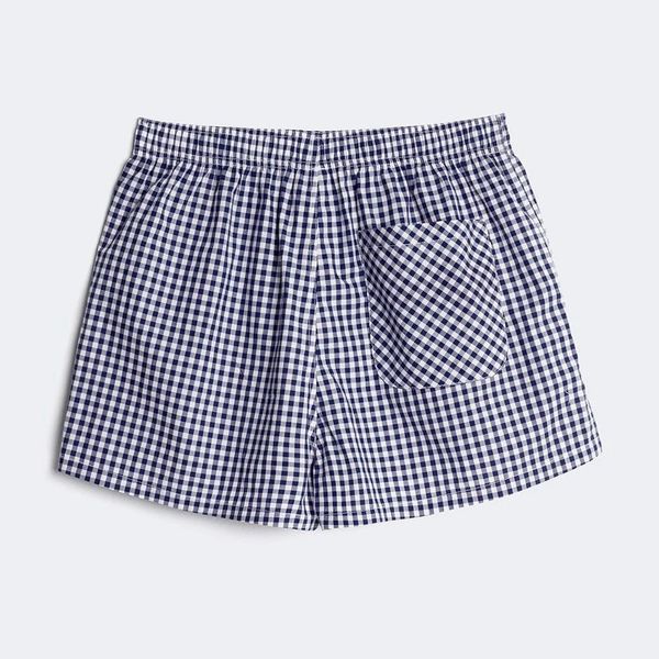 Quần Nữ TheBlueTshirt The Boxer - Navy Gingham