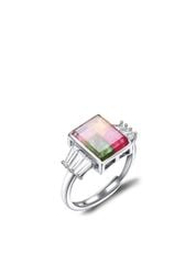 Nhẫn Nữ Kya Jewel Đá Tourmaline Vuông Phá Cách