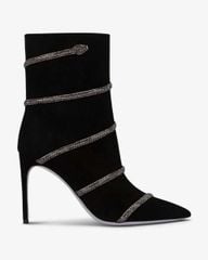 Giày Boots Nữ Rene Caovilla Cleo Crystal Booties 100 mm