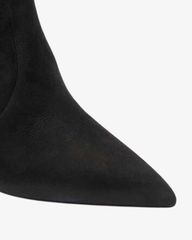 Giày Boots Nữ Rene Caovilla Cleo Crystals Black Bootie 100 mm