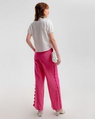 Quần Dài Linen F2 Hồng Hương Mùa Hè