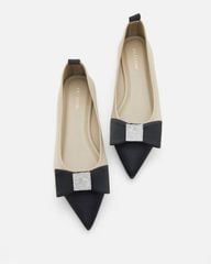 Giày Búp Bê Nữ Pazzion Janessa Flyknit Embellished Bow Flats