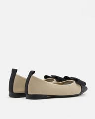 Giày Búp Bê Nữ Pazzion Janessa Flyknit Embellished Bow Flats